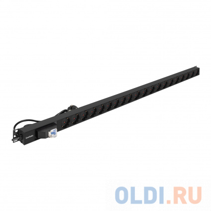     ExeGate ServerPro PDU-V201 Al-20S-EU3-1P (19&quot;, 1U, ,20 Schuko,    VDE-250V-16A-3*2.5mm2, 2.8 ,  , , RTL)  --