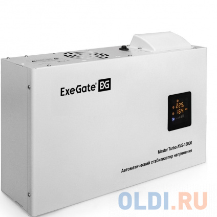     ExeGate Master Turbo AVS-15000 (15000,  100-265,  ,  220±8%,  98%, 5  , ,  ., 1*Schuko+., RTL)  