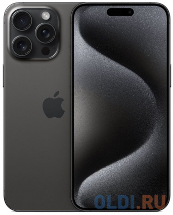Смартфон Apple iPhone 15 Pro 256 Гб Титановый черный (Black Titanium)  купить в Москве по низкой цене в магазине