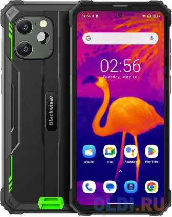   Blackview BV8900 256 Gb Black Green  --