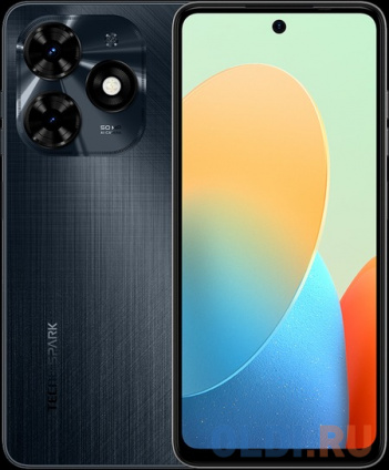  BG7n TECNO SPARK 20C 4/128 Gravity Black, 6.56&quot;, 20:9, 1612 x 720 , 2.3GHz, 8 Core, 4GB RAM, 128GB, up to 1TB flash, 50Mpix+AI/8Mpix, 2 Sim, 4G, BT v5.0, WiFi 802.11 b/g/n, GPS/AGPS, GLONASS,NFC, Type-C, 5000mAh, Android T-GO, 185,3g, 163,7 x75,  