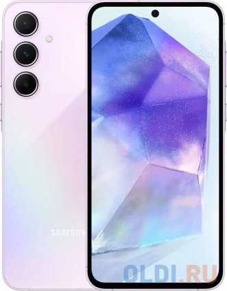  Samsung SM-A556E Galaxy A55 5G 128Gb 8Gb   3G 4G 2Sim 6.6&quot; 1080x2340 Android 14 50Mpix 802.11 a/b/g/n/ac/ax NFC GPS GSM900/1800 GSM1900 TouchSc Protect microSD max1024Gb  -