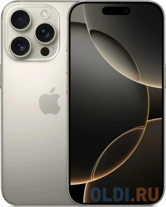   Apple A3294 iPhone 16 Pro 256Gb   3G 4G 2Sim 6.3&quot; 1206x2622 iOS 18 48Mpix 802.11 a/b/g/n/ac/ax/be NFC GPS Protect  