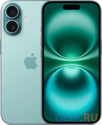   Apple A3287 iPhone 16 128Gb   3G 4G 1Sim 6.1&quot; 1179x2556 iOS 18 48Mpix 802.11 a/b/g/n/ac/ax/be NFC GPS Protect  -