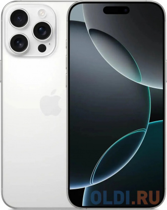   Apple A3295 iPhone 16 Pro Max 256Gb    3G 4G 1Sim 6.9&quot; 1320x2868 iOS 18 48Mpix 802.11 a/b/g/n/ac/ax/be NFC GPS Protect  -