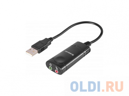   USB 2.0-2xJack 3.5 (F) Defender Audio 63002  