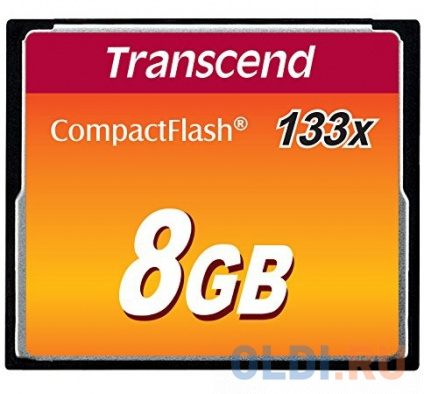    Compact Flash 8Gb Transcend 133x  