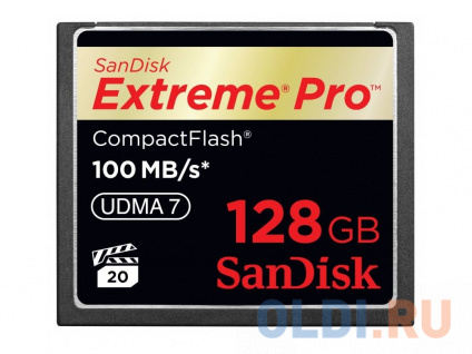    Compact Flash 128Gb SanDisk Extreme Pro 160MB/s  