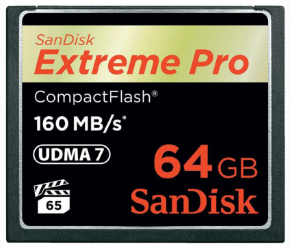    Compact Flash 64Gb SanDisk Extreme Pro UDMA 7  