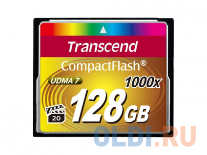    Compact Flash Card 128GB Transcend 1000x TS128GCF1000  --