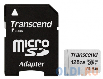    microSDXC 128Gb Transcend TS128GUSD300S-A   