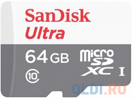    microSDXC 64Gb SanDisk SDSQUNR-064G-GN3MN  --