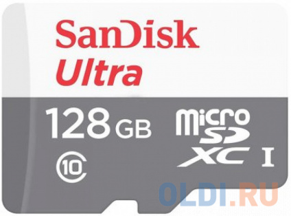    microSDHC 128Gb Class10 Sandisk SDSQUNR-128G-GN6MN Ultra Light w/o adapter  -