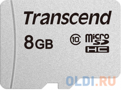    microSDHC 8Gb Transcend 300S  