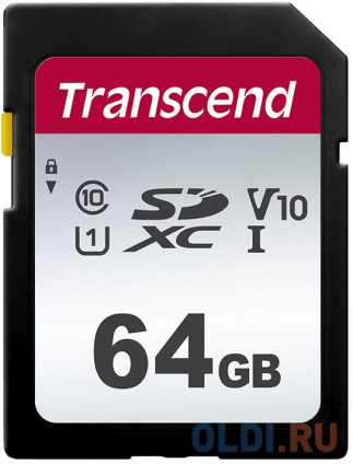    SDXC 64GB Transcend UHS-I U3 SD card  