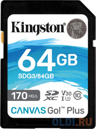   SD XC 64Gb Kingston SDG3/64GB   
