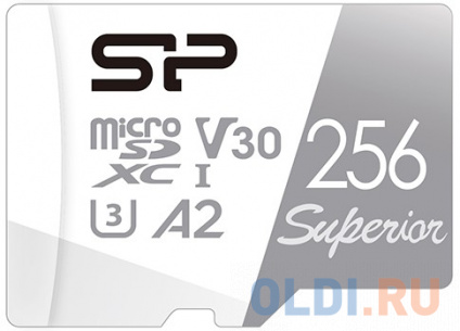    microSD 256GB Silicon Power Superior A2 microSDXC Class 10 UHS-I U3 Colorful 100/80 Mb/s  