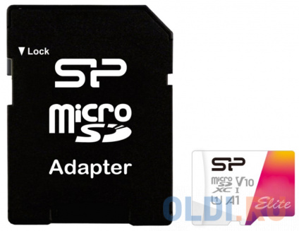    microSDXC 128Gb Silicon Power Elite A1   