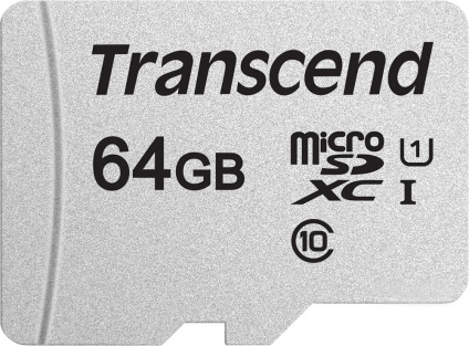    microSDXC 64Gb Class10 Transcend TS64GUSD300S w/o adapter  