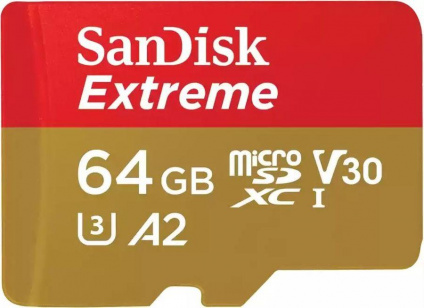    microSDXC 64 Gb SanDisk Extreme  