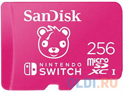    microSDXC 256 Gb SanDisk Nintendo Switch  --