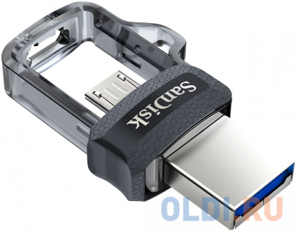  USB  SanDisk Ultra Dual 64Gb Black (SDDD3-064G-G46)   
