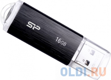  USB  Silicon Power Ultima U02 16Gb Black (SP016GBUF2U02V1K)  