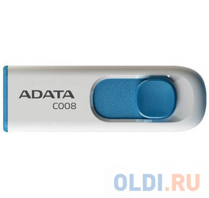  USB  ADATA C008 64Gb White (AC008-64G-RWE)  -