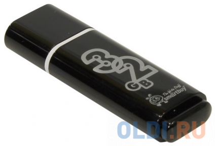  USB  Smartbuy Glossy series 32Gb Black (SB32GBGS-K)  -