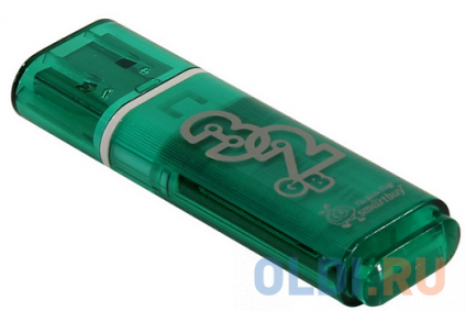  USB  Smartbuy Glossy series 32Gb Green (SB32GBGS-G)  