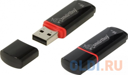  USB  Smartbuy Crown 16GB Black (SB16GBCRW-K)  