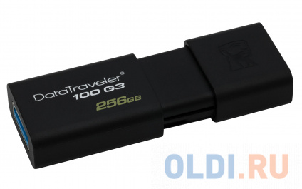  USB  Kingston Data Traveler 100 256Gb Black (DT100G3/256GB)  