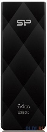  USB  Silicon Power Blaze B20 64Gb Black (SP064GBUF3B20V1K)   