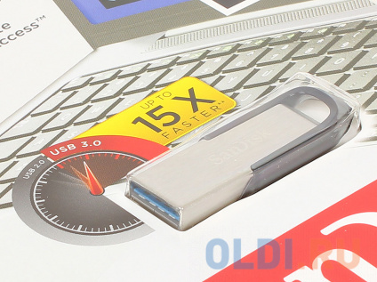  USB  SanDisk Ultra Flair 128GB Silver (SDCZ73-128G-G46)   