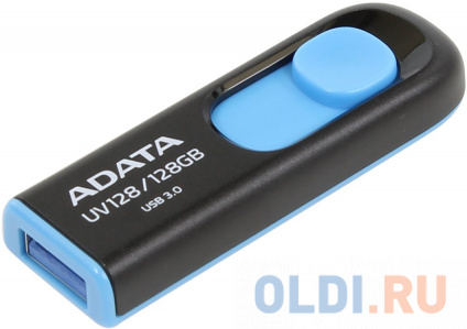  USB  ADATA UV128 128Gb Black (AUV128-128G-RBE)  