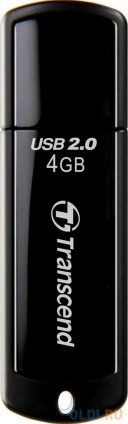  USB  Transcend JetFlash 350 4GB Black (TS4GJF350)  -