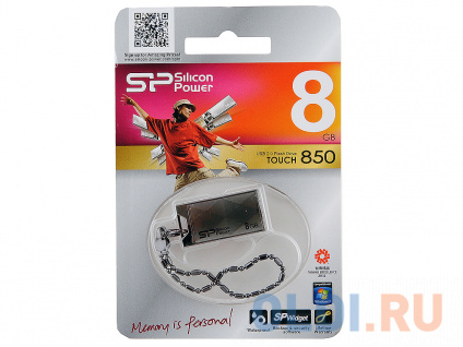   USB 8Gb Silicon Power Touch 850 SP008GBUF2850V1T   