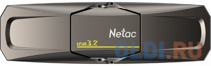    Netac US5 128Gb &lt;NT03US5C-128G-32TA&gt;, USB3.2, Solid State Flash Drive,up to 550MB/500MB/s  