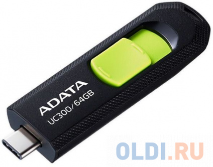    A-Data 64Gb Type-C UC300 ACHO-UC300-64G-RBK/GN USB3.2 /  -