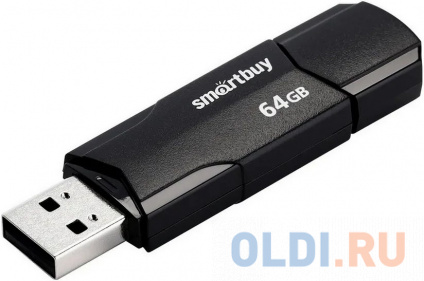  Smartbuy USB Drive 64GB CLUE Black (SB64GBCLU-K3) UFD 3.0/3.1  --