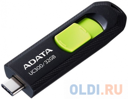    A-Data 32Gb Type-C UC300 ACHO-UC300-32G-RBK/GN USB3.2 /  