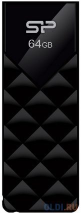  USB  Silicon Power Ultima U03 64Gb Black (SP064GBUF2U03V1K)  