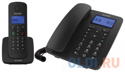   DECT ALCATEL M350 COMBO RU BLACK ͻ   