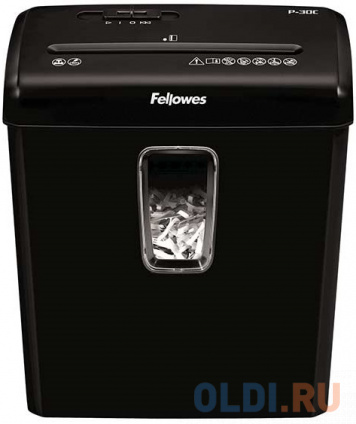   Fellowes Powershred P-30C, DIN P-4, 434 , 6 ., 15 .  -