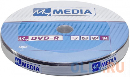   DVD-R MyMedia 4.7Gb 16x Pack wrap (10) (69205)  