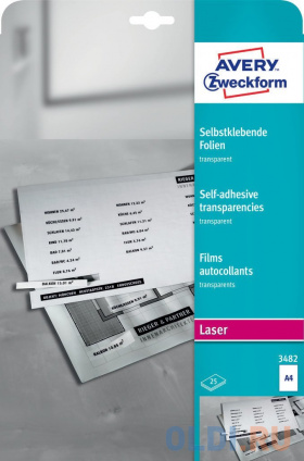   Avery Zweckform 3482 A4/196/2/25./ .     