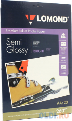   Lomond A4 260/. Semi Glossy [1103301] 20  