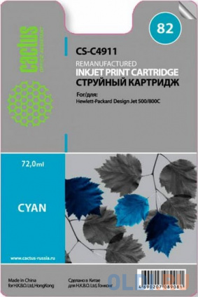  Cactus CS-C4911 82  HP Design Jet 500/800C    