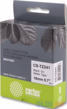   Cactus CS-TZ241   Brother P-touch 1010/1280/1280VP/2700VP    188  --