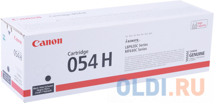   Canon 054H BK 3100   
